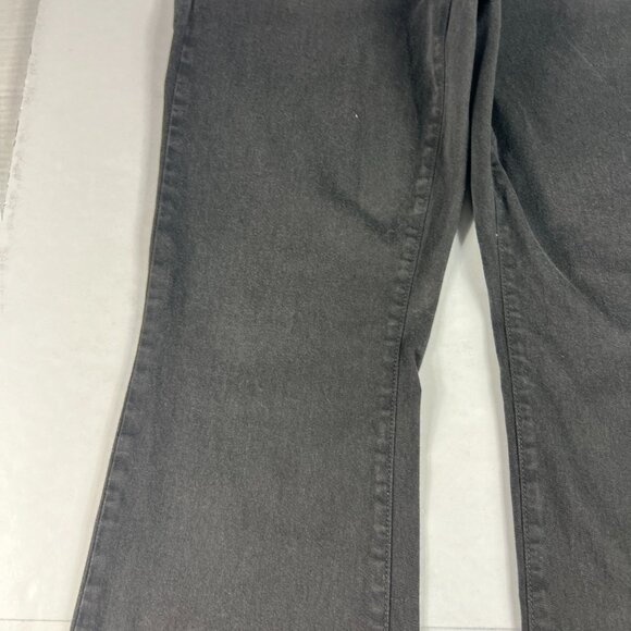 American Eagle Pants Women's 32x29* Mid Rise Kick Boot Cut Black Stretch Tag 12R - Picture 4 of 16